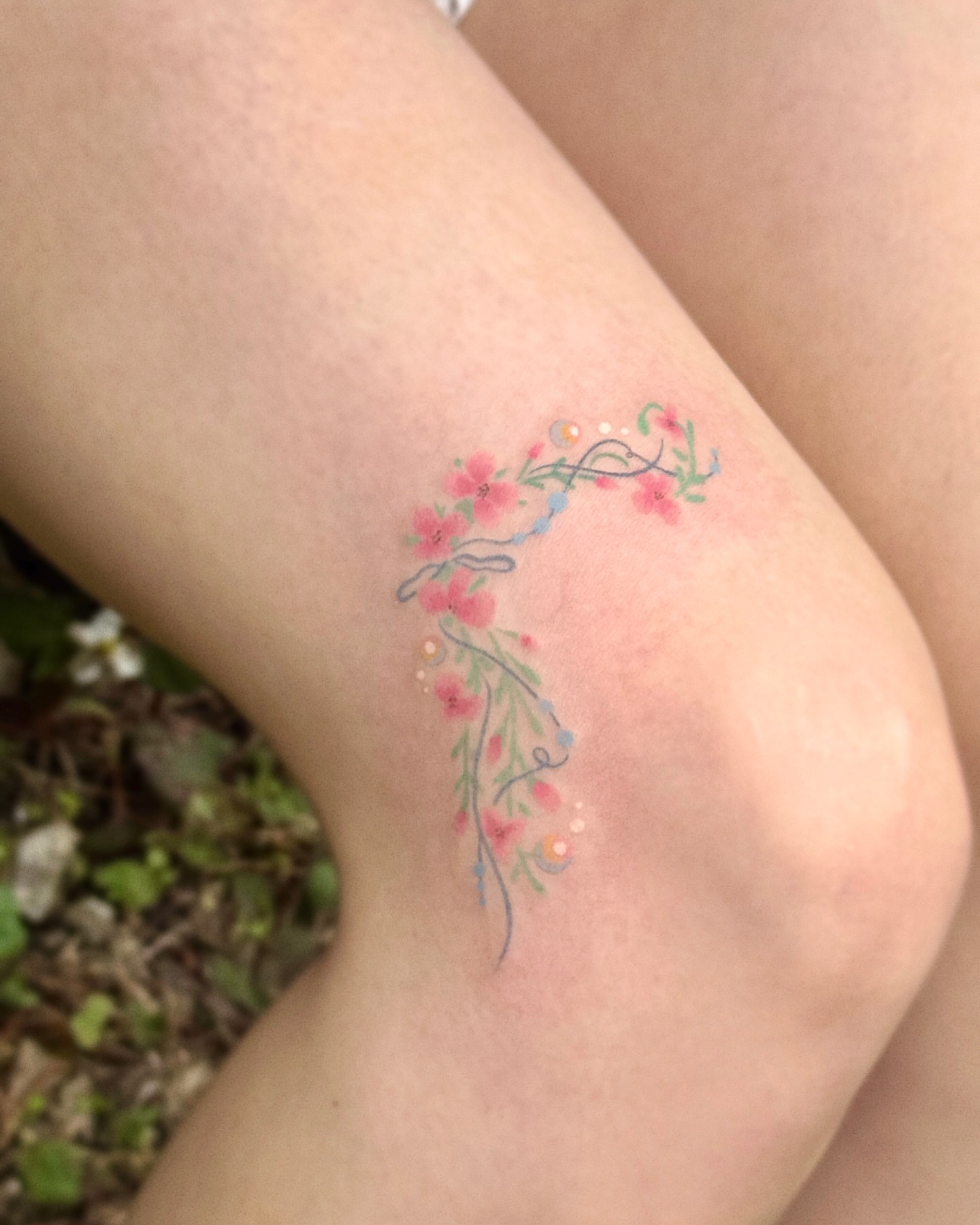 Tattoo by @odenepoke — watercolor