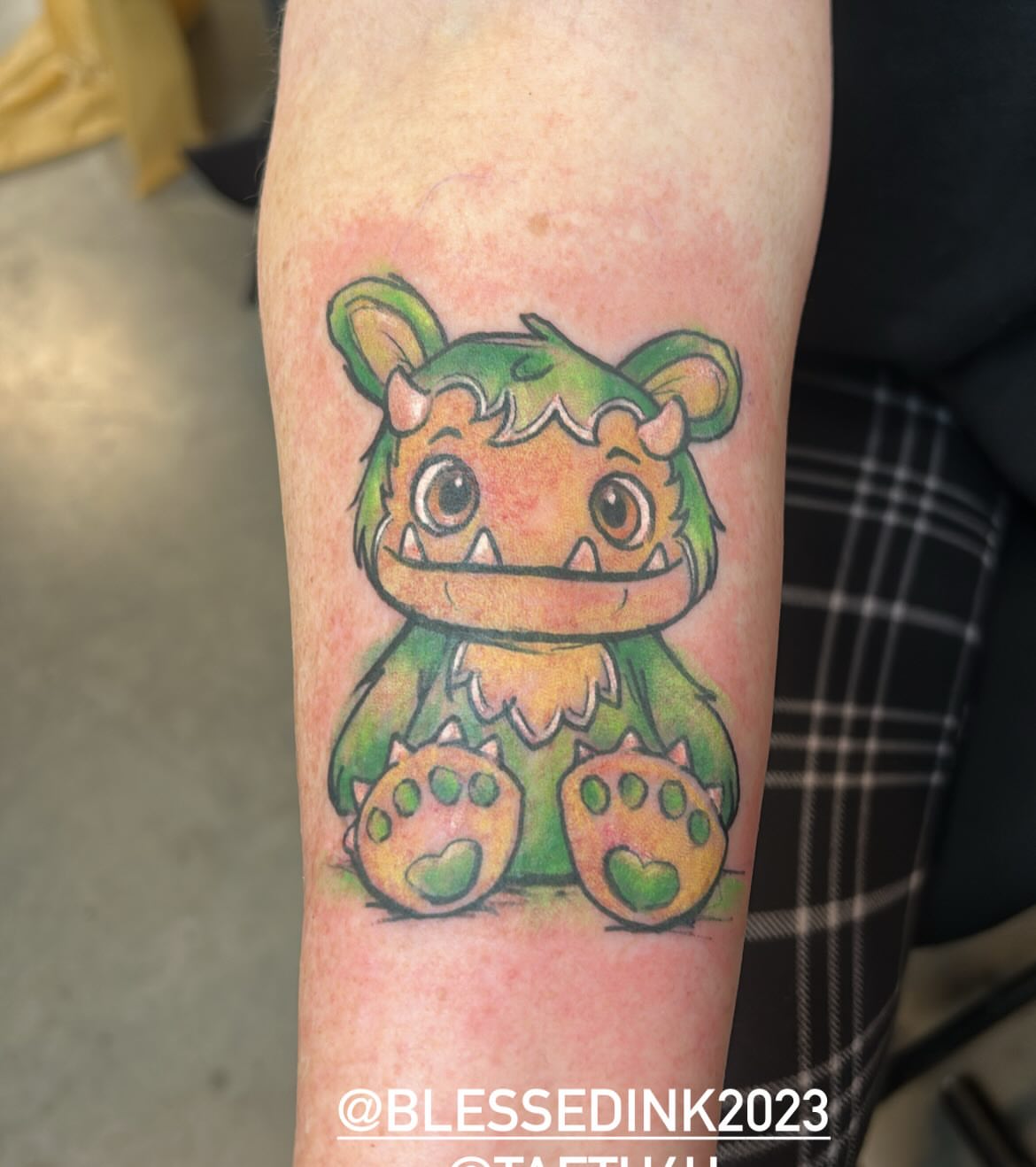 Tattoo by @kristyrvs — new_school, illustrative