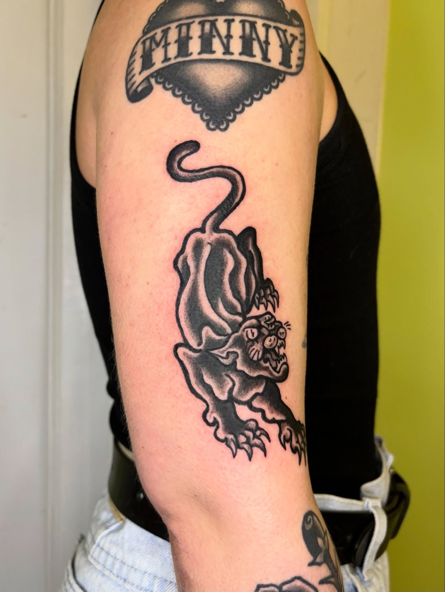 Tattoo by @grattooland — black_and_grey
