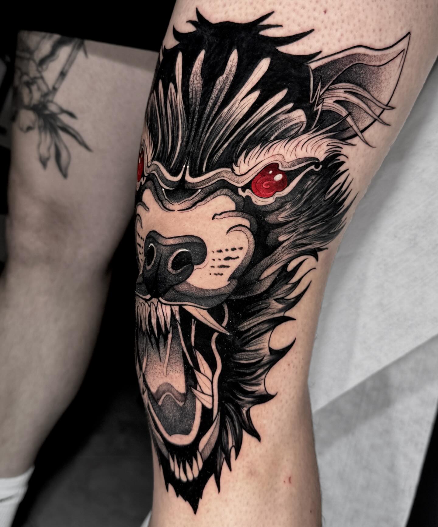 Tattoo by @tivengomez — american_traditional, black_and_grey