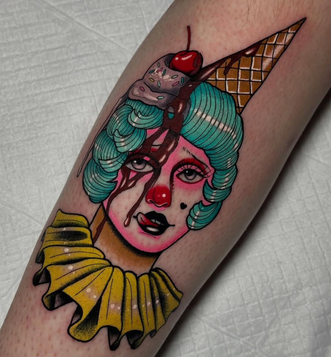 Tattoo by @missliz_art — neo_traditional, new_school