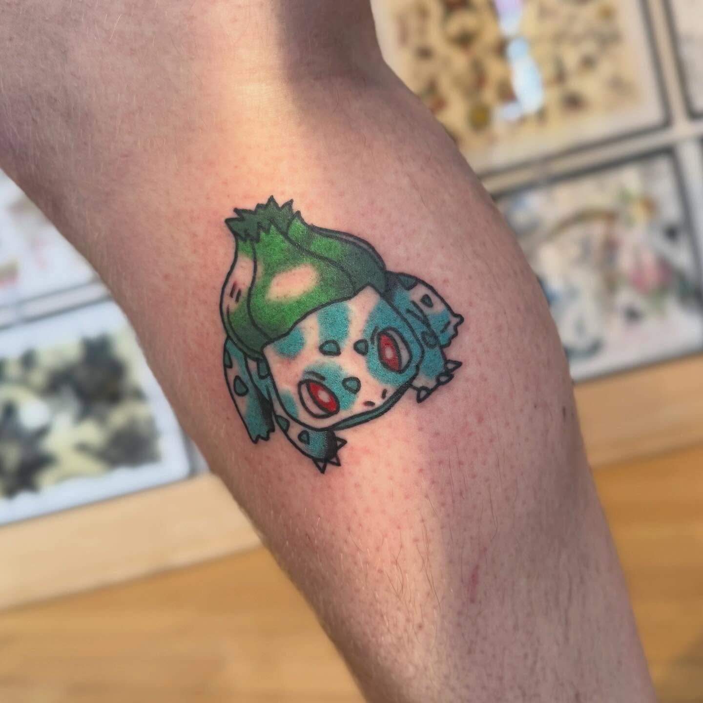 Tattoo by @elleyax — dotwork