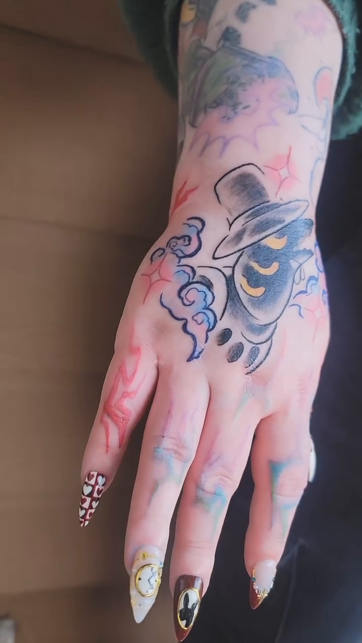 Tattoo by @ladyj_tattoos — neo_traditional, black_and_grey