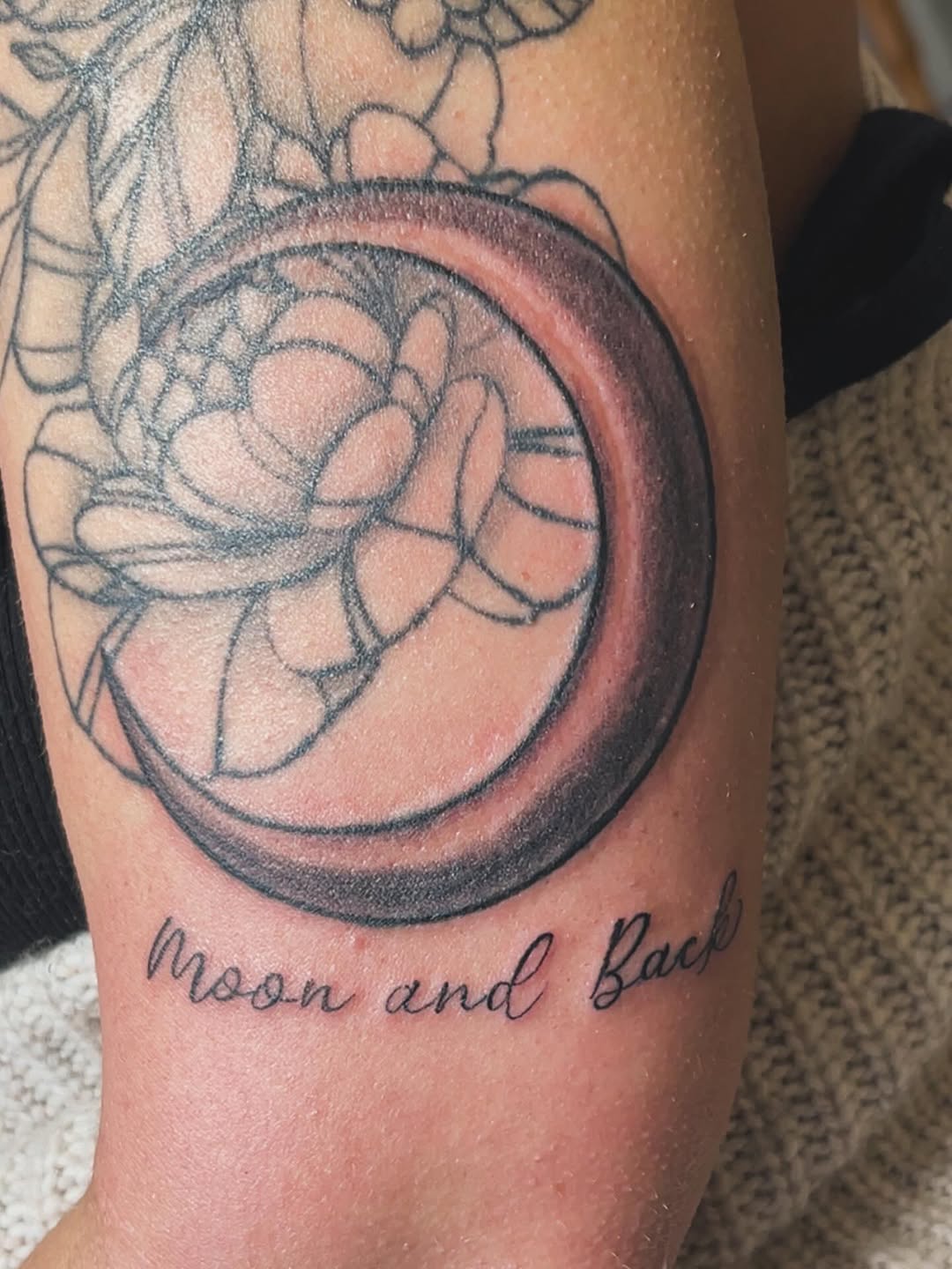 Tattoo by @tatts_ruru — lettering_script, fine_line