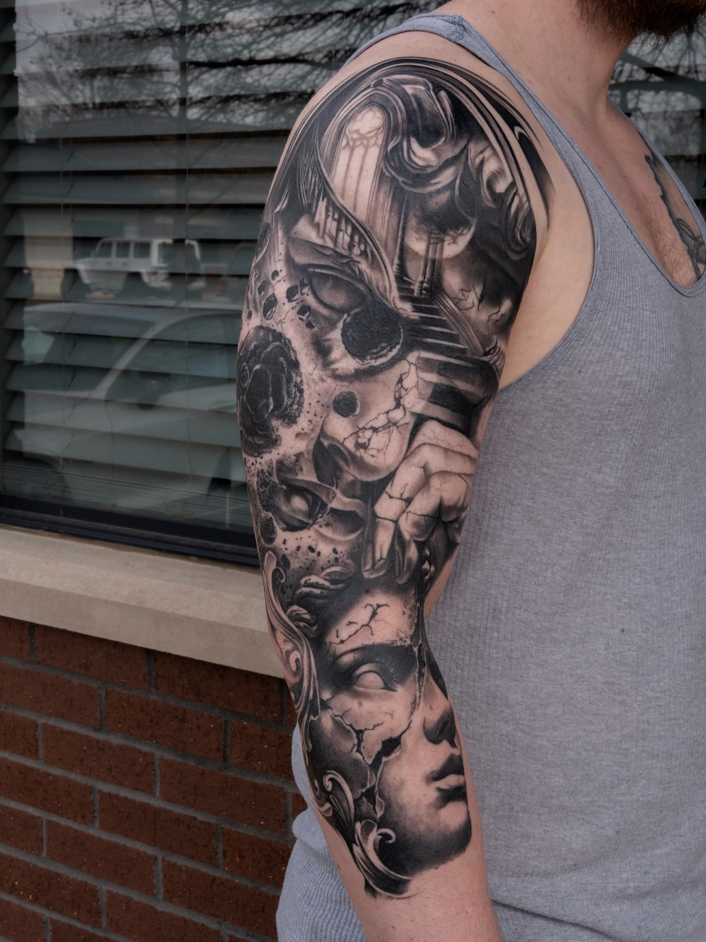 Tattoo by @mckenna_tattoo — black_and_grey, realism