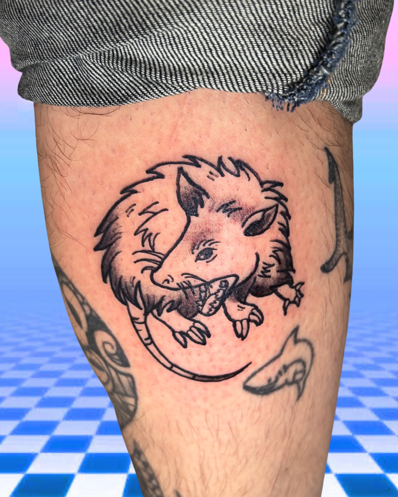 Tattoo by @tatsfrommax — black_and_grey