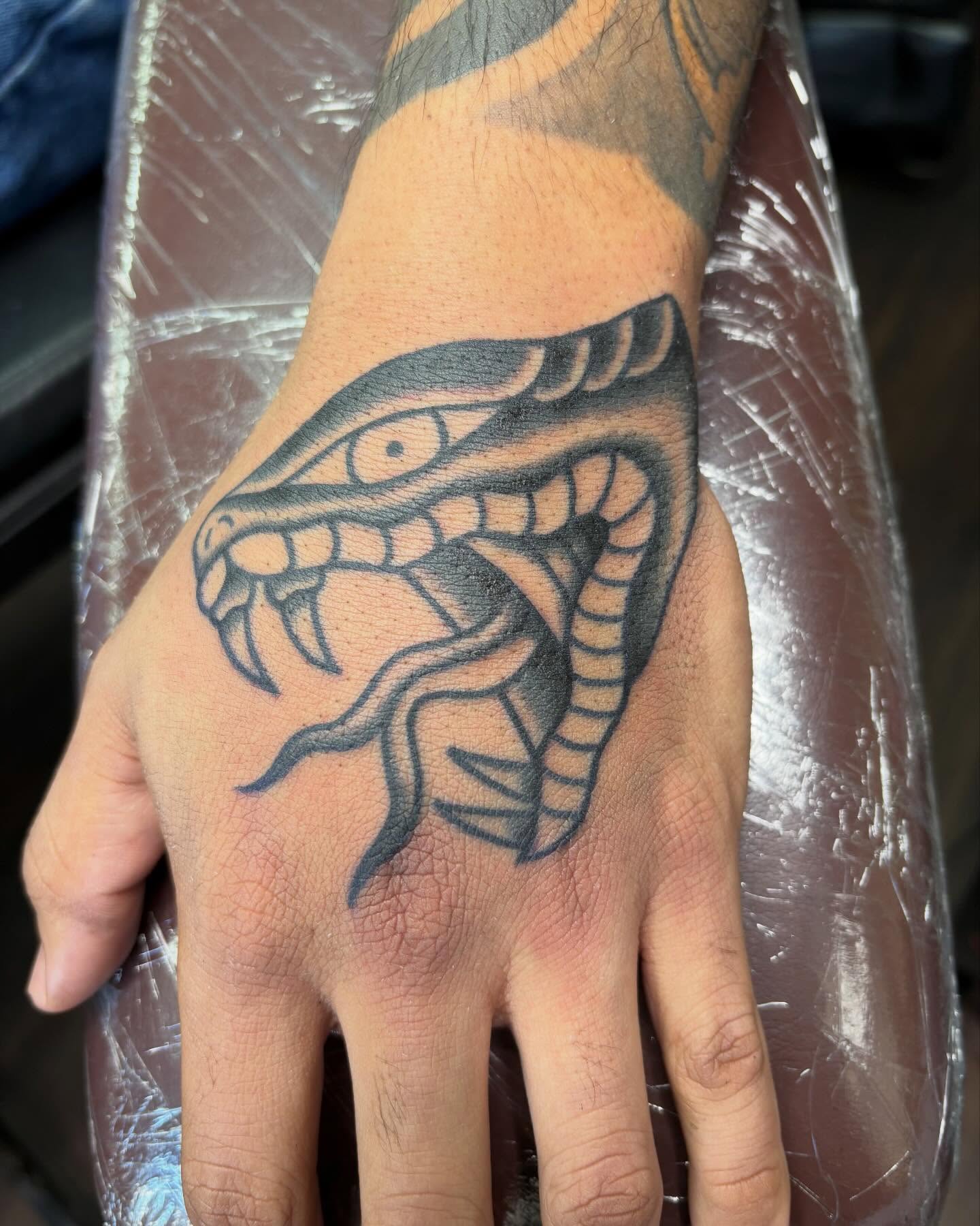 Tattoo by @steamedhamztattoo — black_and_grey