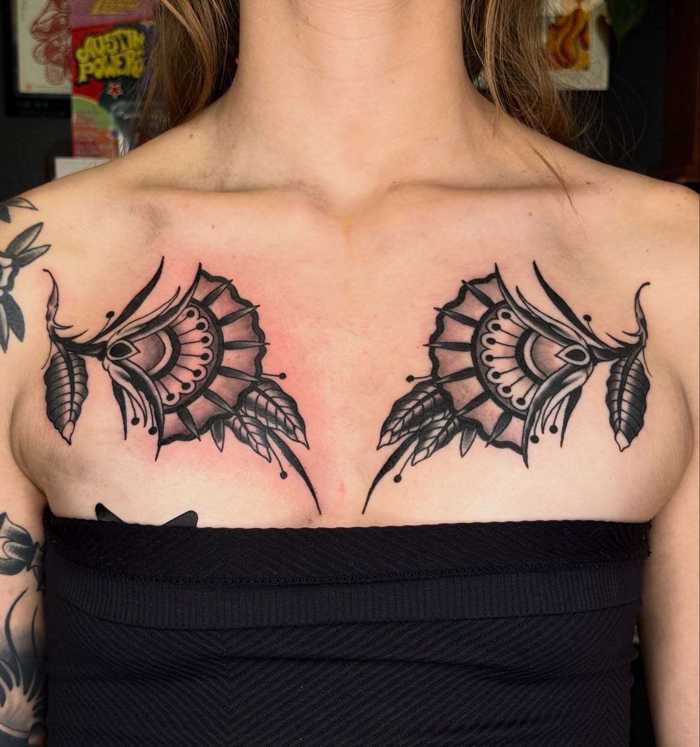 Tattoo by @yuriabreutattoo — american_traditional, black_and_grey