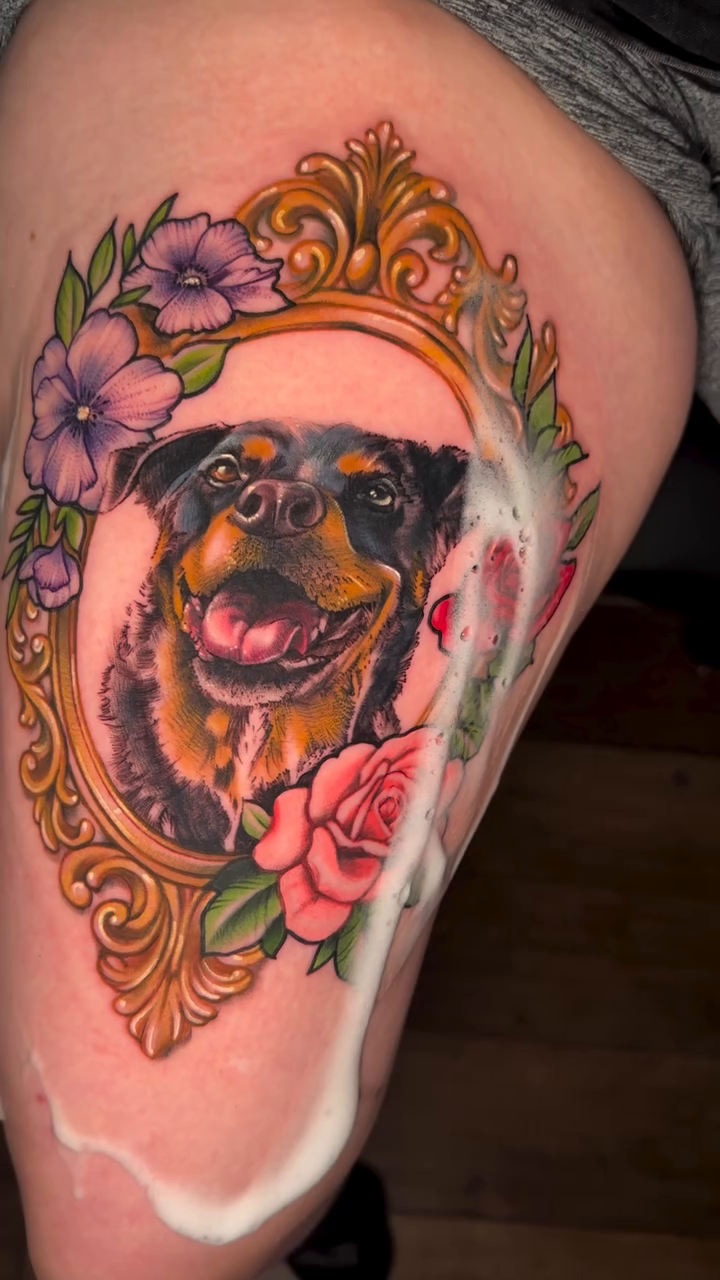 Tattoo by @tatts_by_tasha — realism, neo_traditional