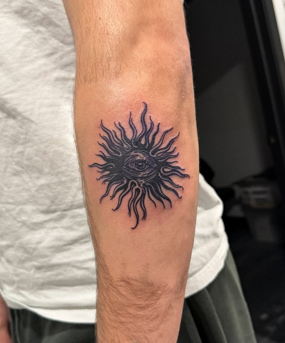 Tattoo by @tattoosbycassidy — blackwork, ornamental