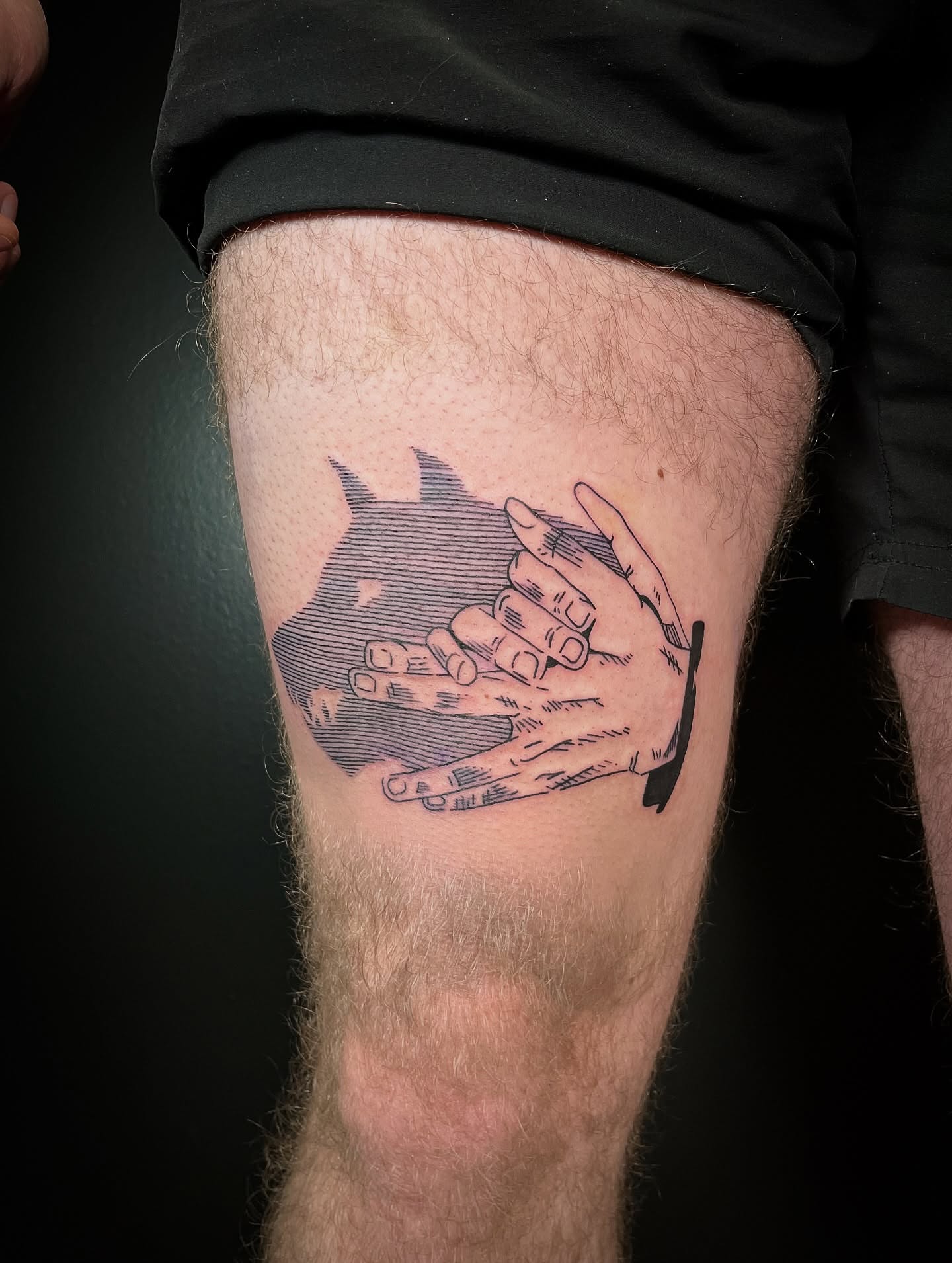 Tattoo by @sailor_riot — black_and_grey