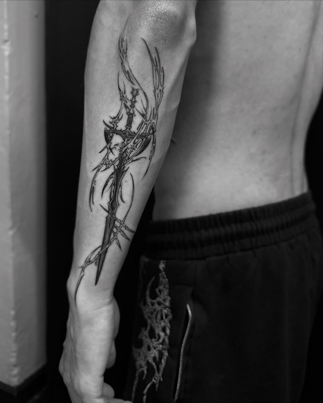 Tattoo by @geetat7 — blackwork, ornamental