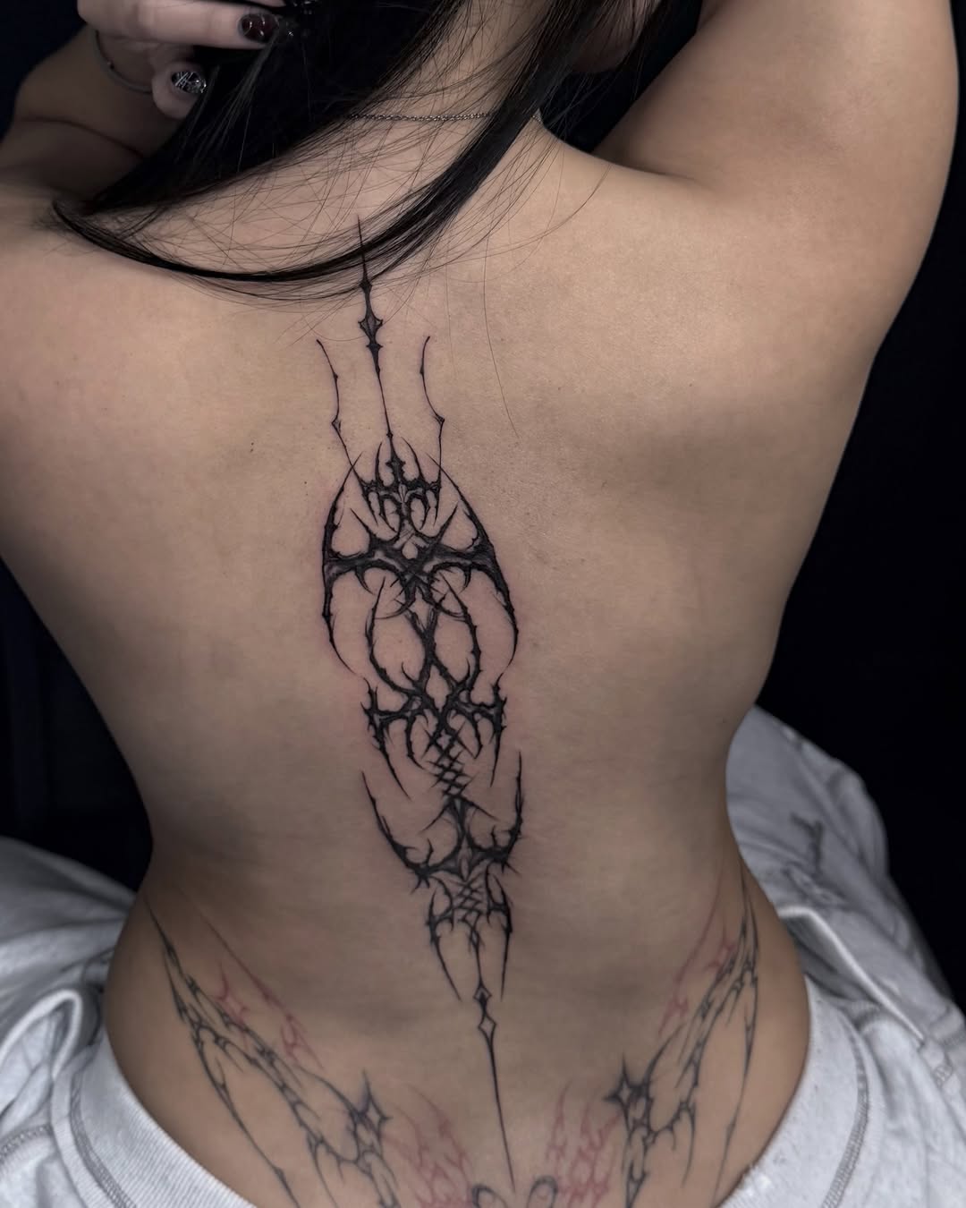 Tattoo by @geetat7 — blackwork, ornamental
