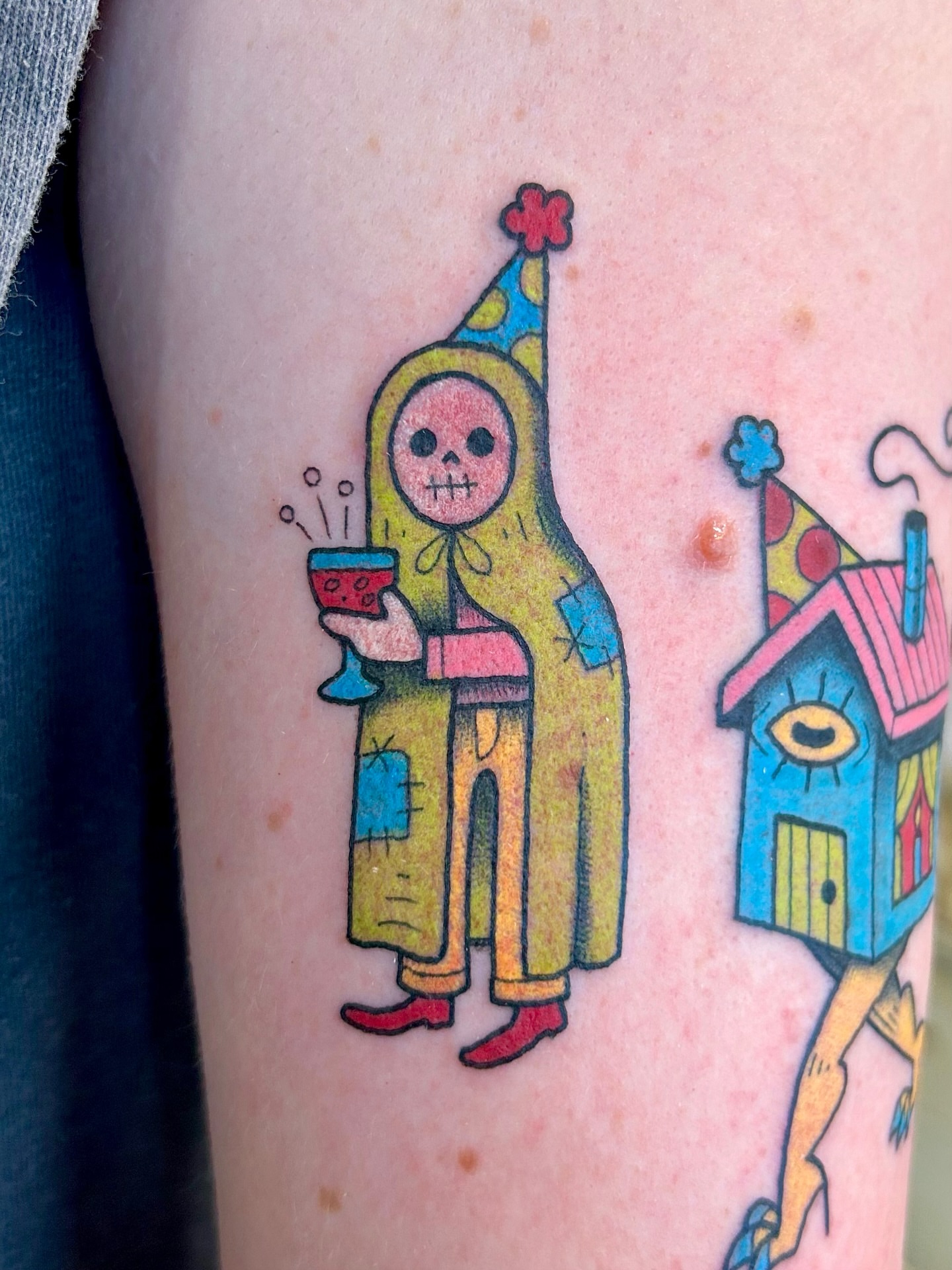 Tattoo by @sadiebartchtattoos — illustrative