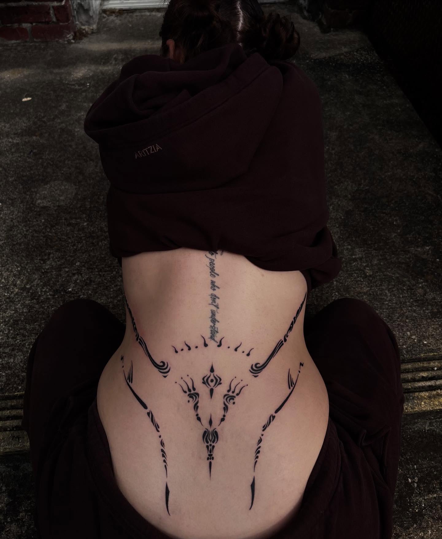 Tattoo by @b2_spiritink β tribal