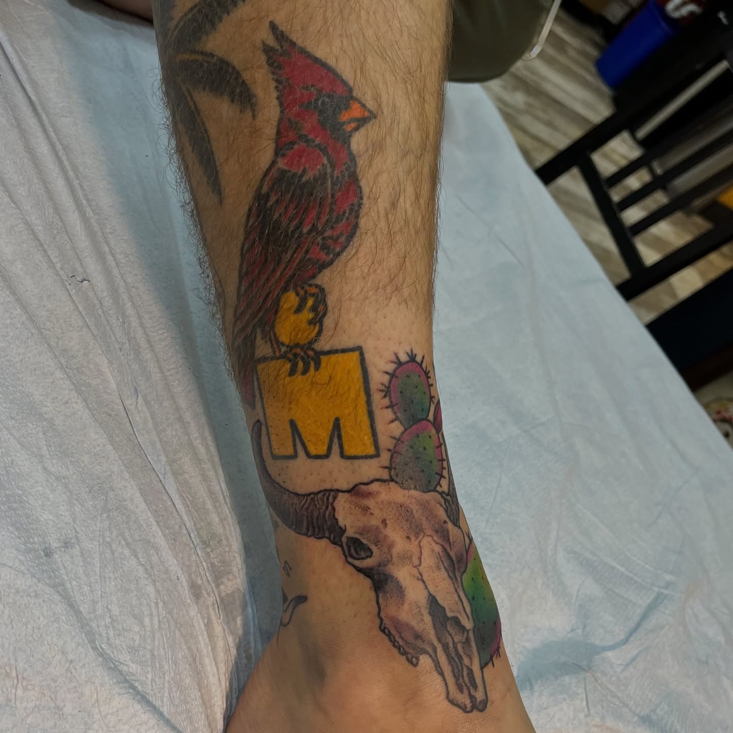 Tattoo by @slimwinters — american_traditional, realism