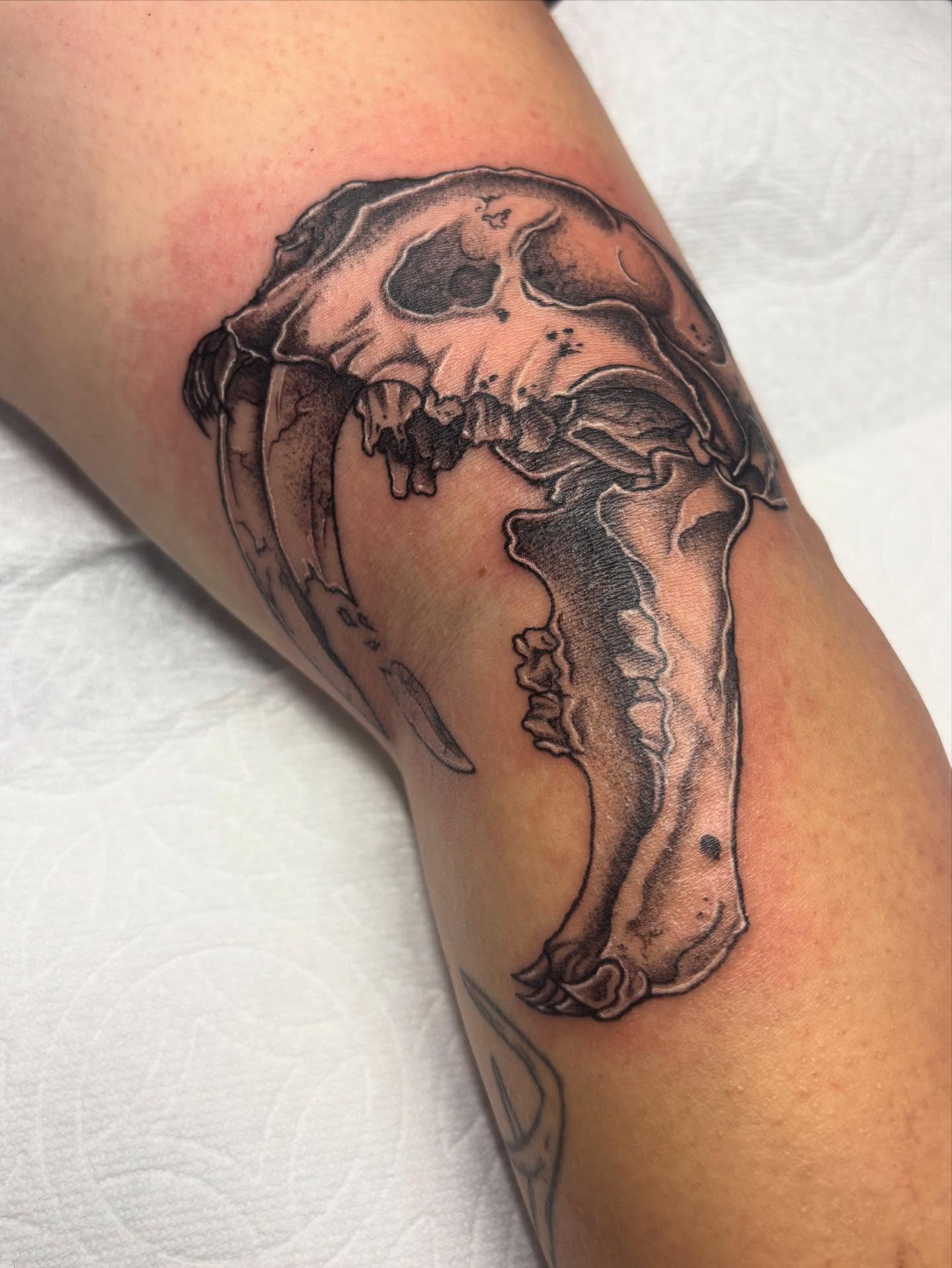 Tattoo by @inkkate_ — black_and_grey