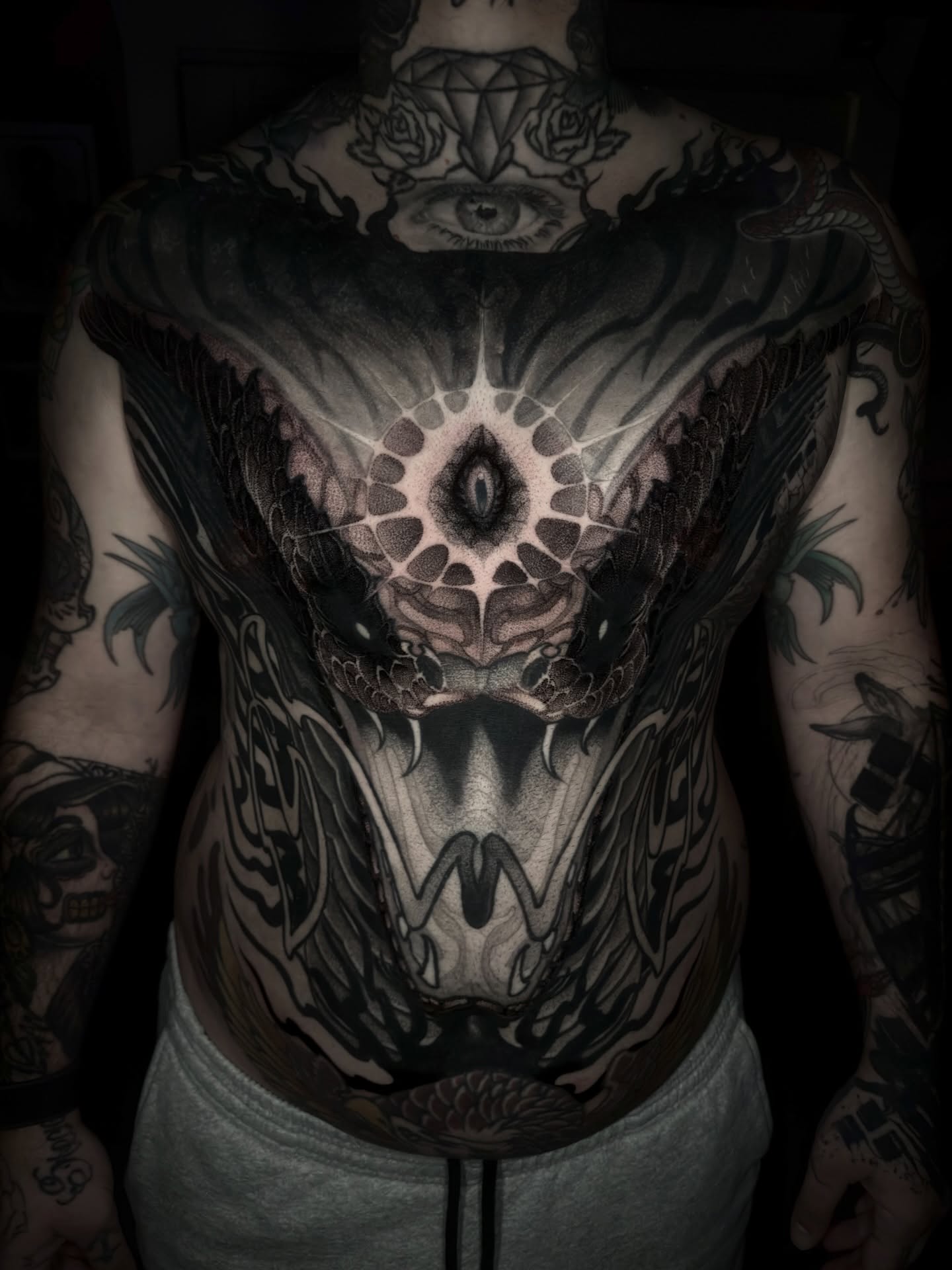 Tattoo by @blackbisontattoo β geometric