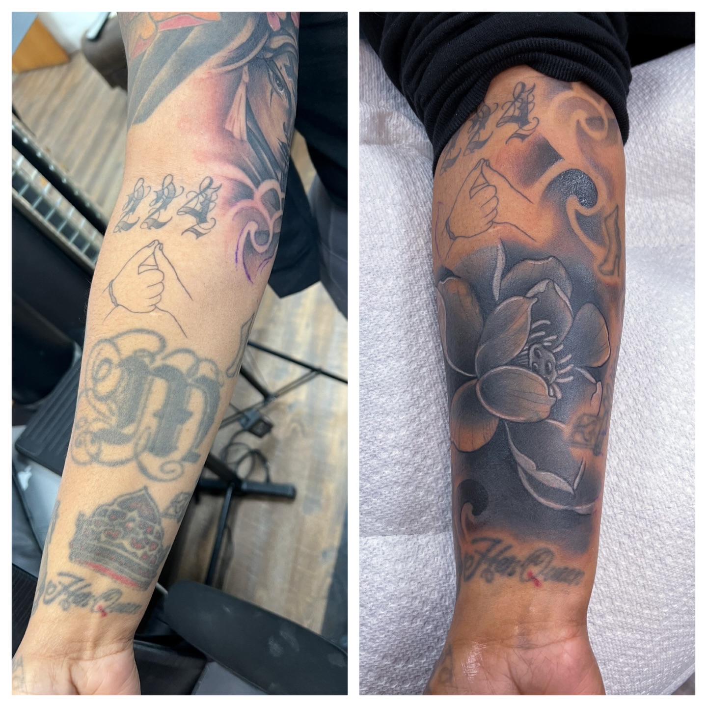 Tattoo by @carmelo_silva_ — black_and_grey