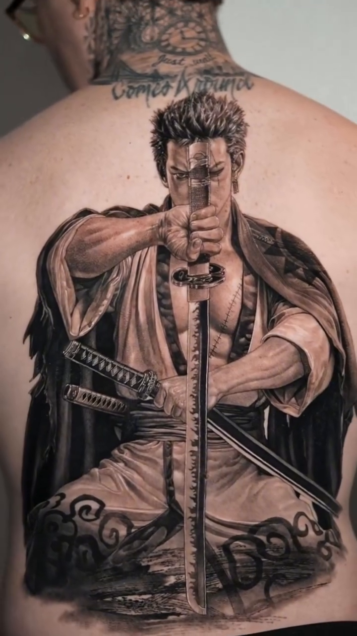 Tattoo by @comma_ttt — realism, black_and_grey