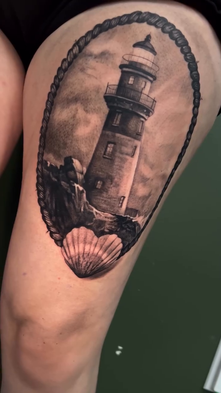 Tattoo by @the_buza — realism, black_and_grey