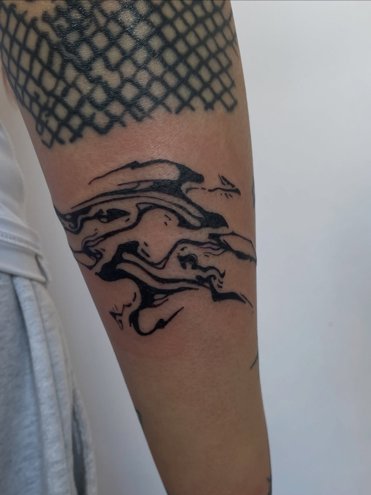 Tattoo by @kathrills — black_and_grey