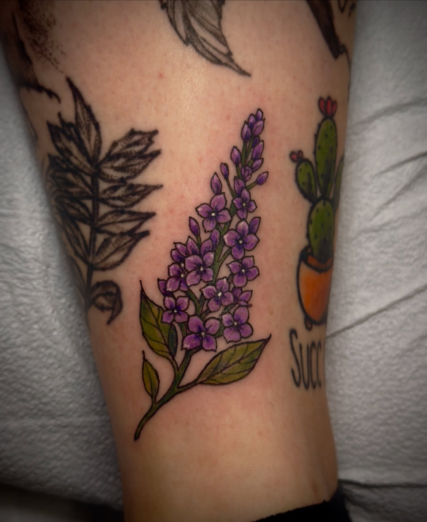 Tattoo by @brock_tattoos — dotwork, realism