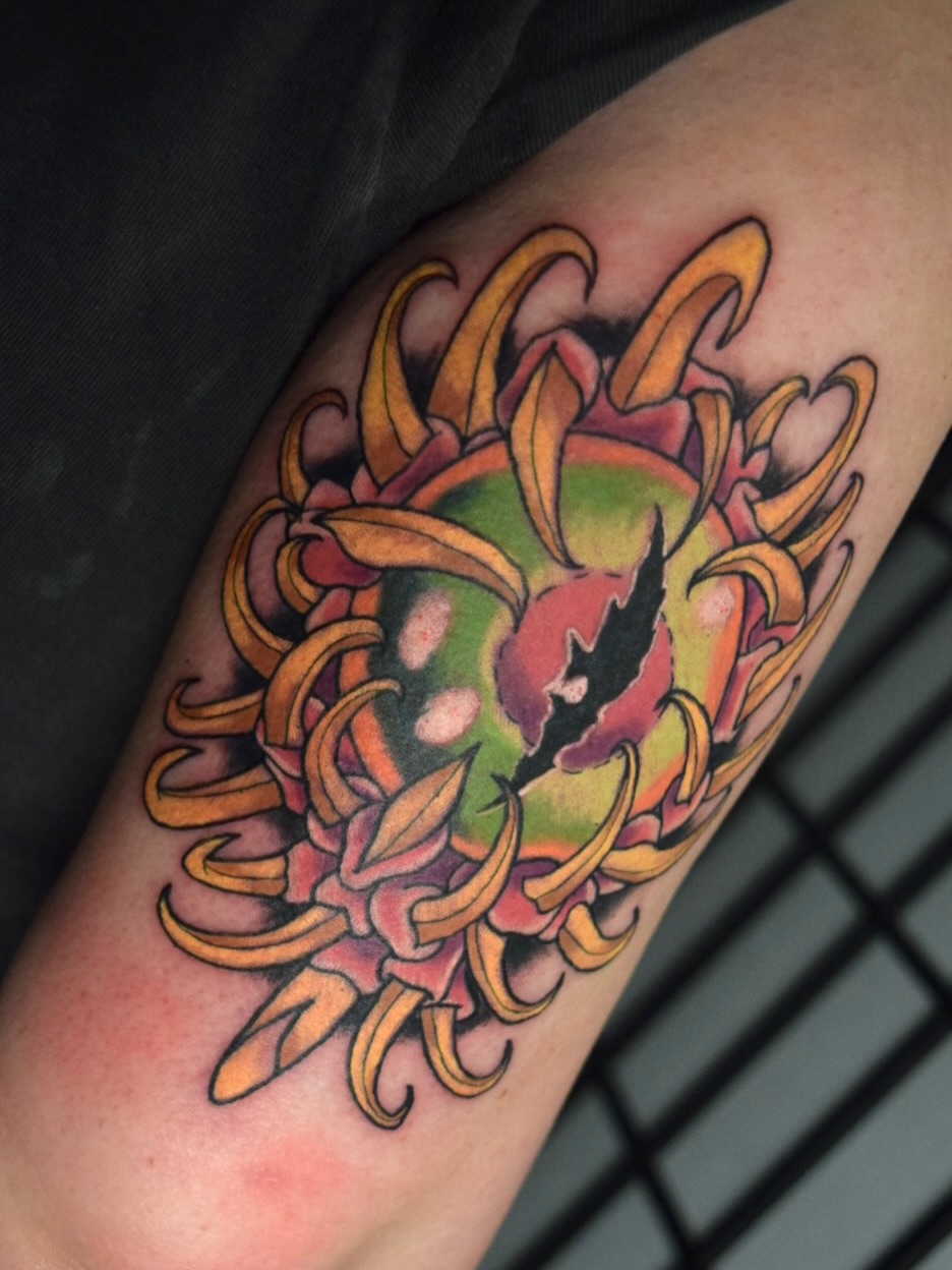 Tattoo by @tonytattoos89 — american_traditional, dotwork