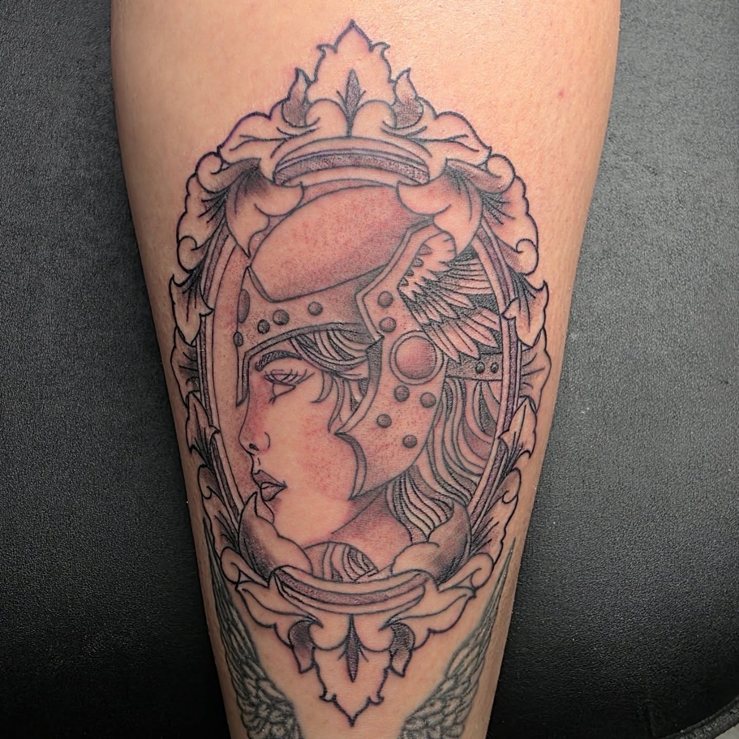 Tattoo by @tattoos_by_brad — black_and_grey, realism