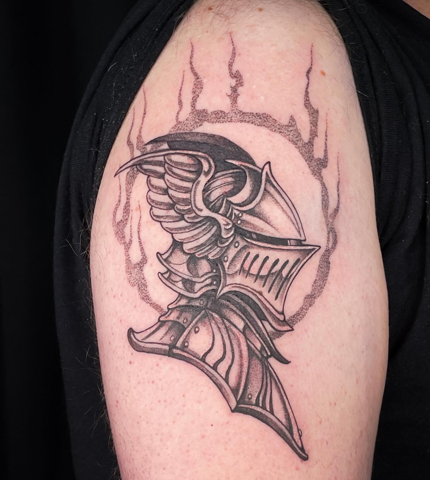 Tattoo by @whatreiley β black_and_grey