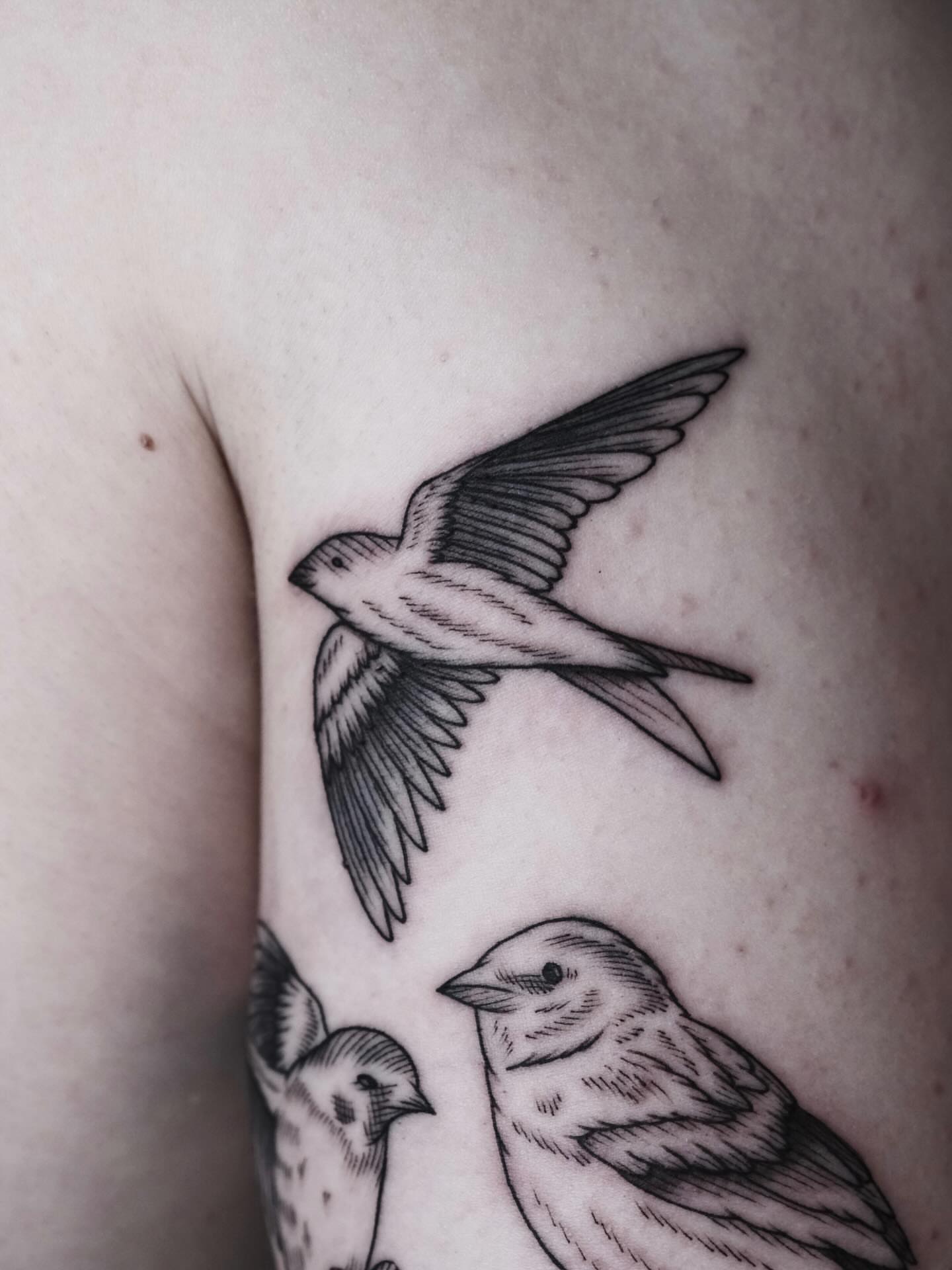 Tattoo by @nocool_kim — black_and_grey