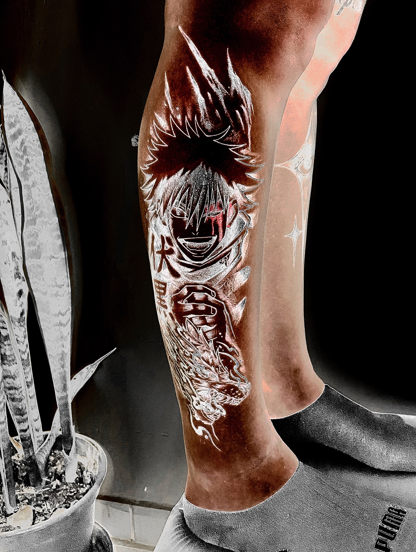 Tattoo by @garotodatatuagem — anime
