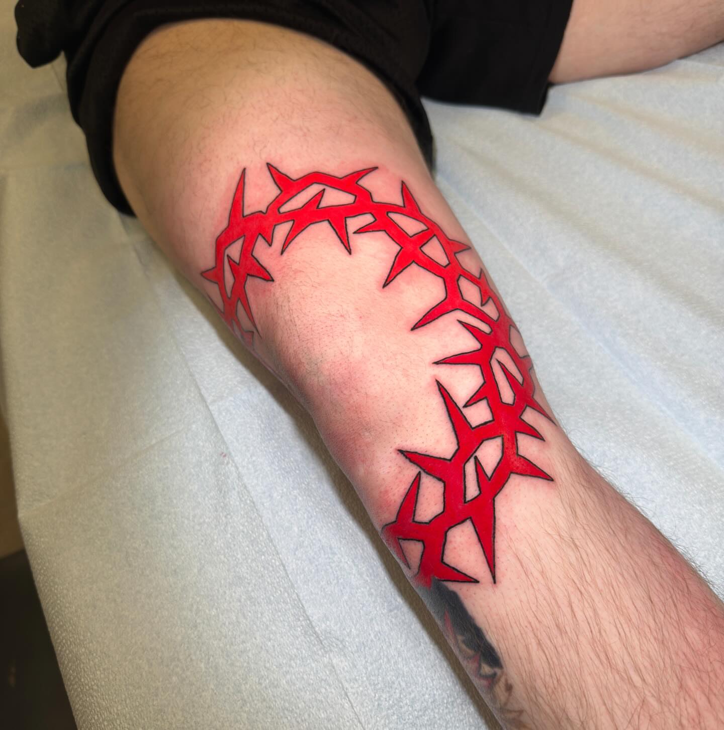 Tattoo by @theredcrownmagic — geometric