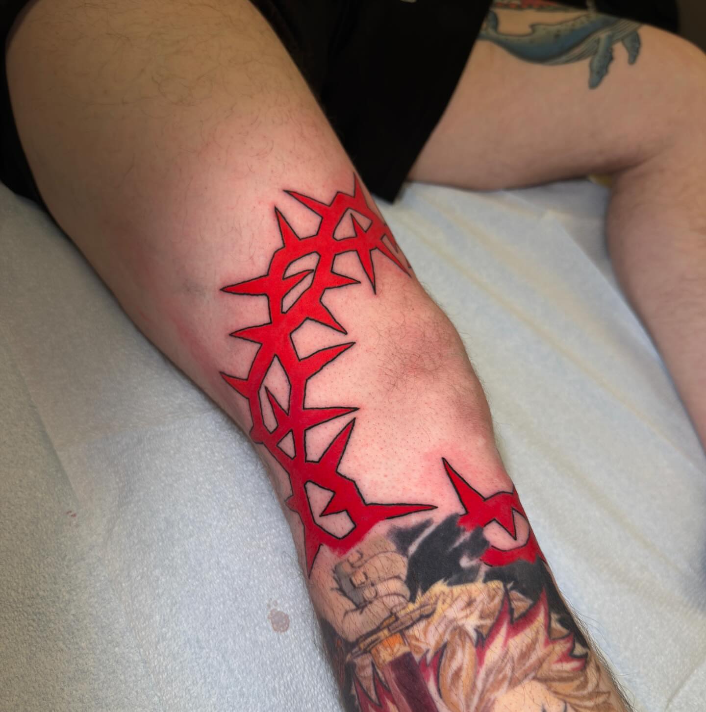 Tattoo by @theredcrownmagic — geometric