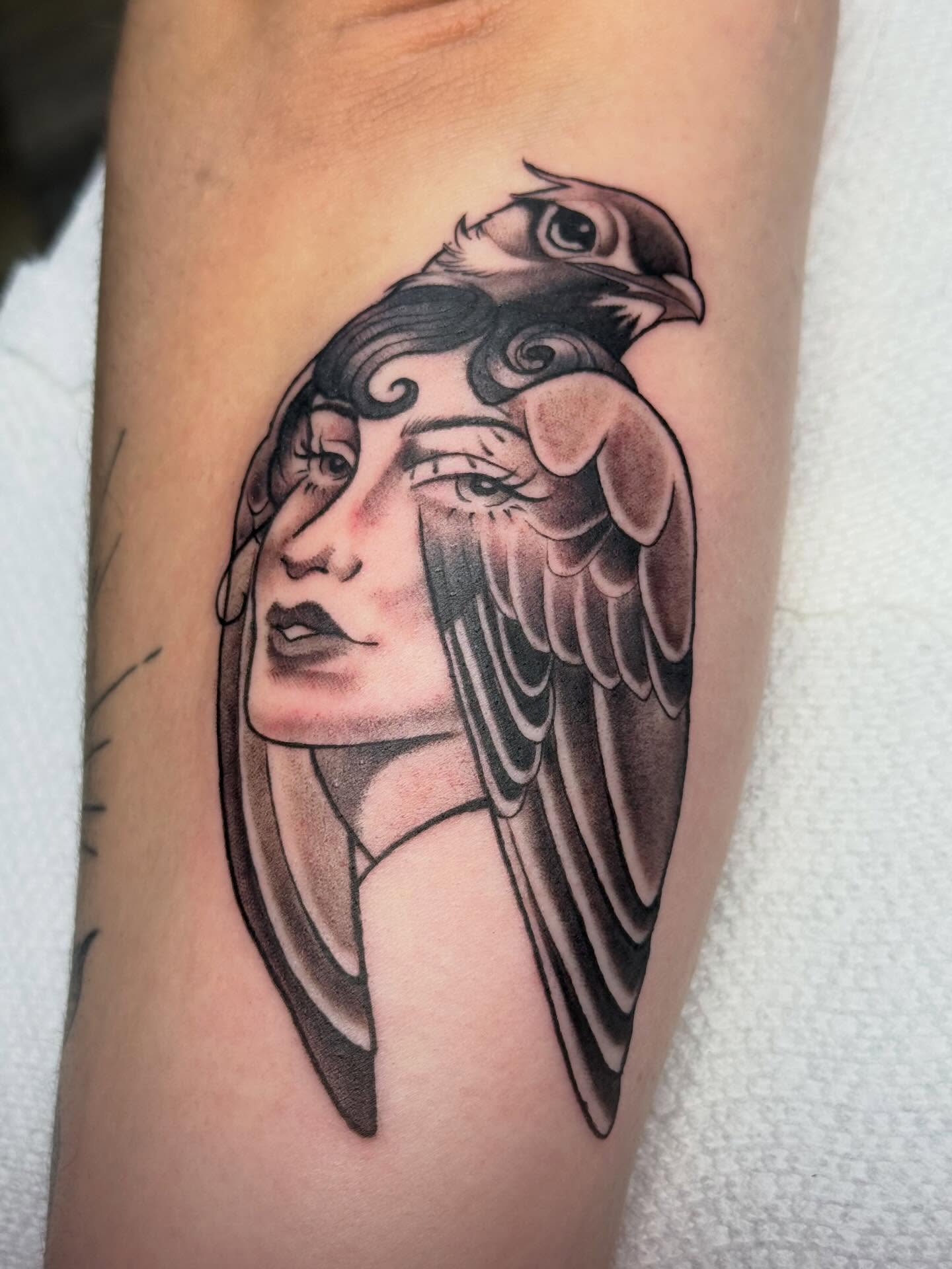 Tattoo by @ceilingham — geometric, black_and_grey