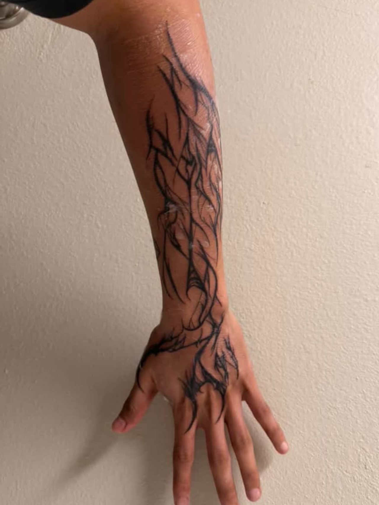 Tattoo by @adammillertattoos — black_and_grey
