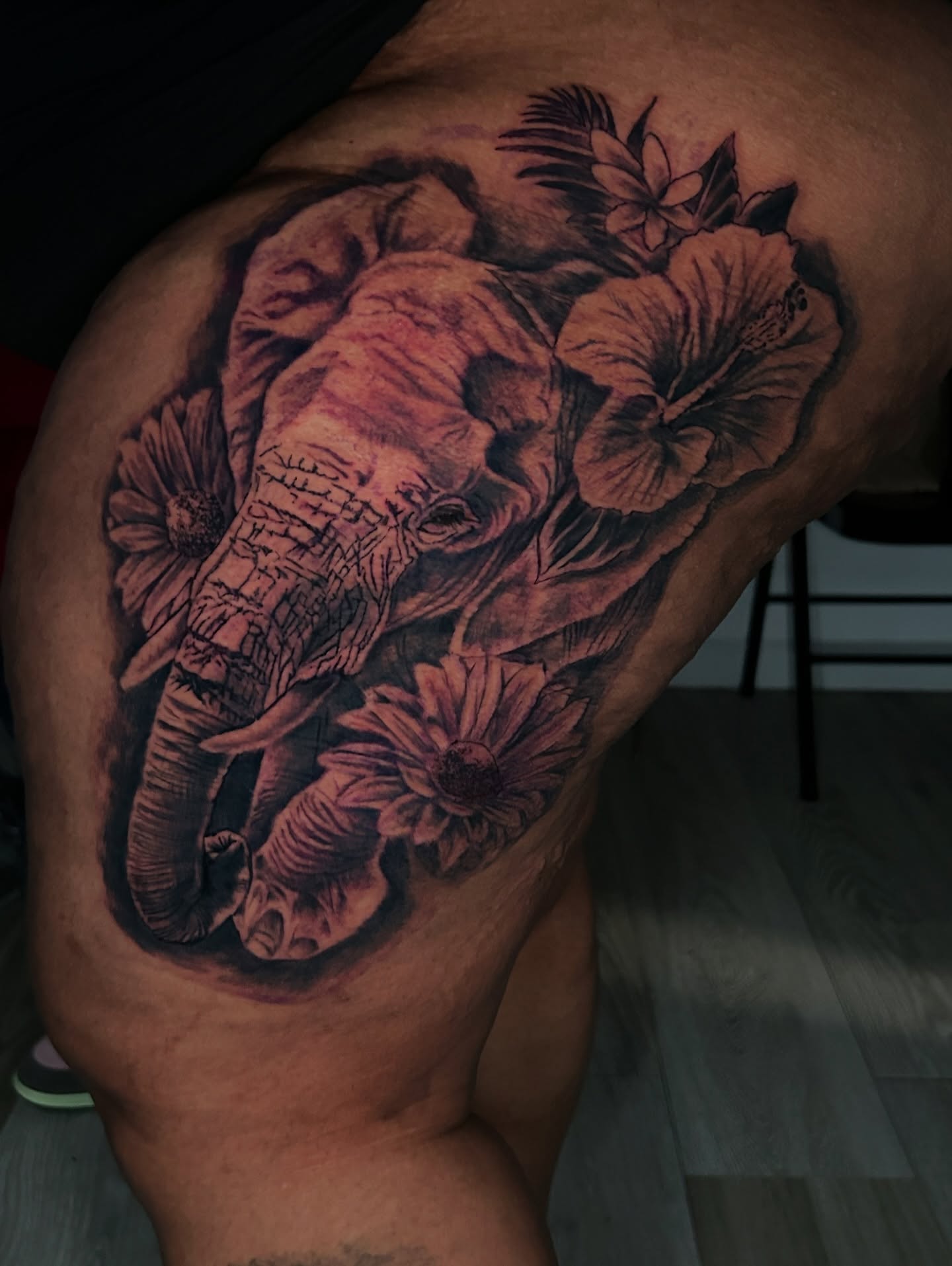 Tattoo by @s.t.a.w.ink_yaya — realism, black_and_grey
