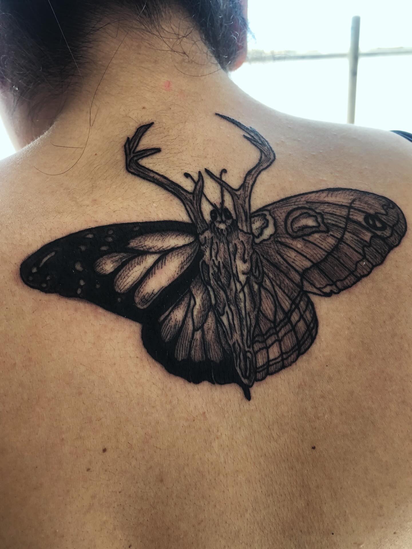 Tattoo by @carlosmoralesink — black_and_grey, realism