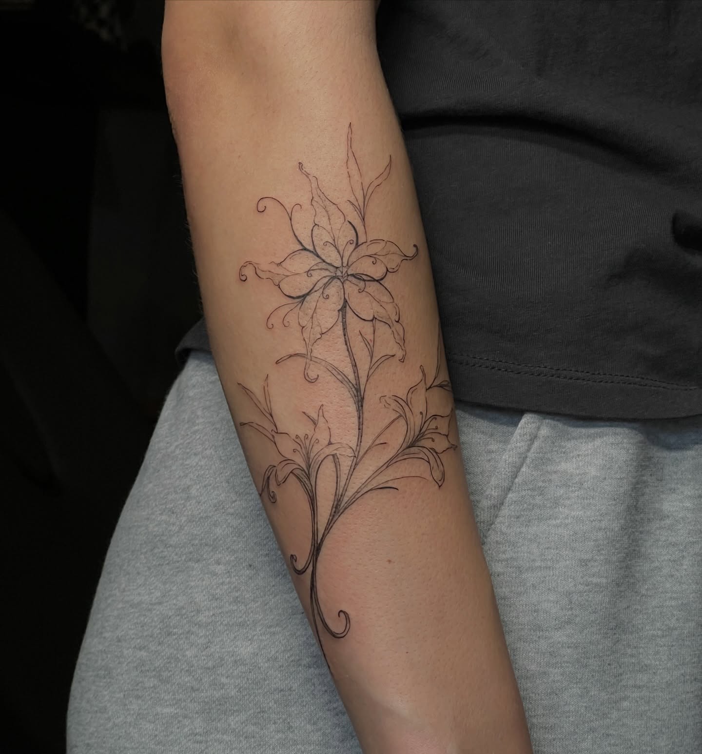 Tattoo by @snowyy.inks — black_and_grey