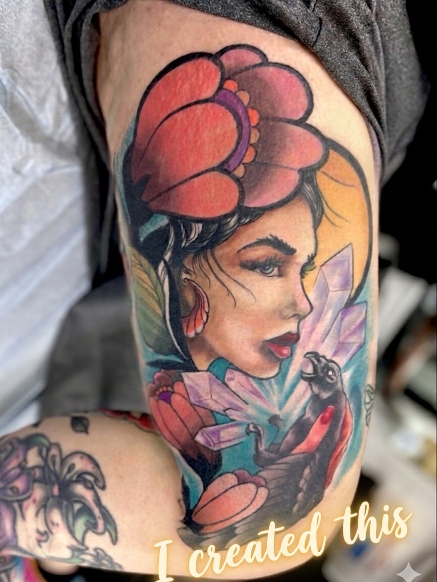 Tattoo by @freshtattoos — american_traditional, illustrative