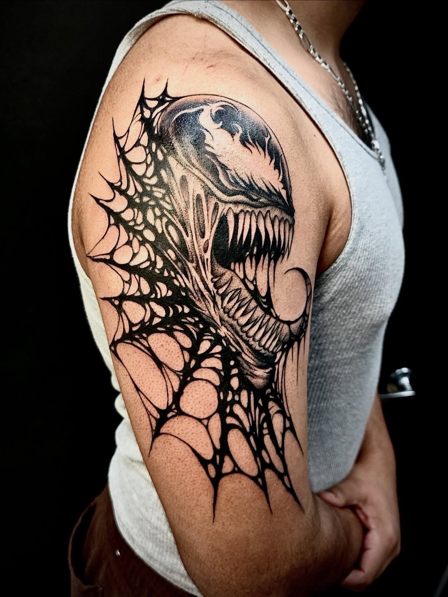 Tattoo by @deathcandy_art — black_and_grey, realism
