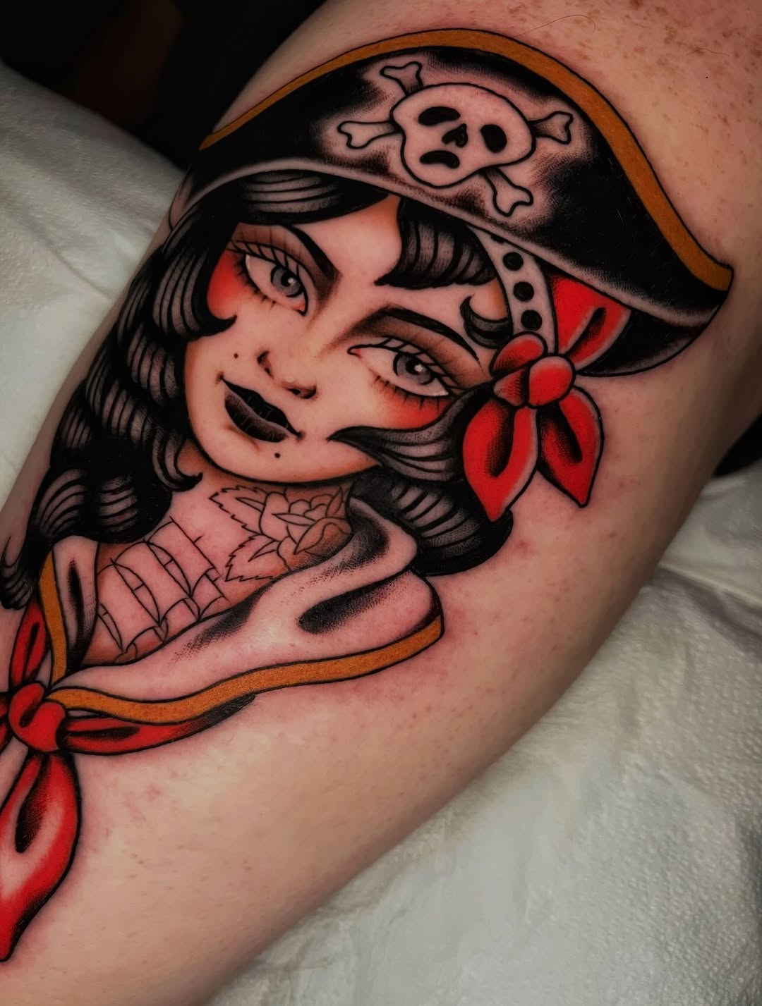 Tattoo by @haileytattooer — american_traditional, neo_traditional