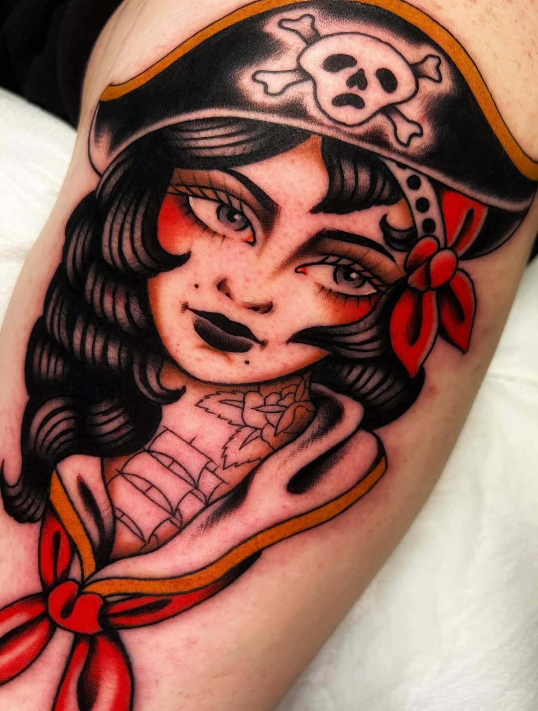Tattoo by @haileytattooer — american_traditional, neo_traditional