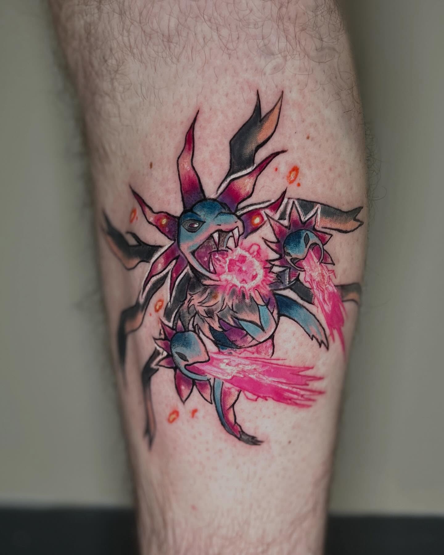 Tattoo by @alleytatts_ — dotwork, new_school