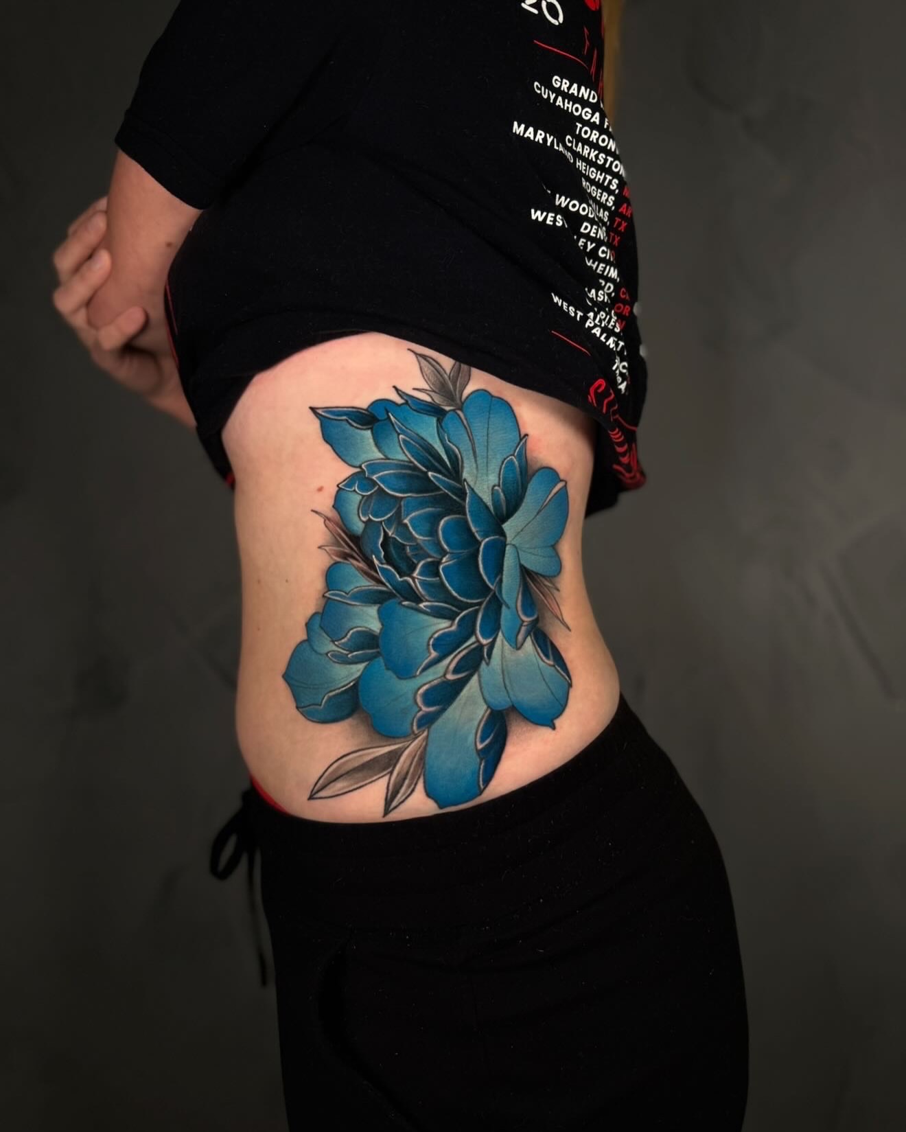 Tattoo by @ethanlundtattooing — dotwork