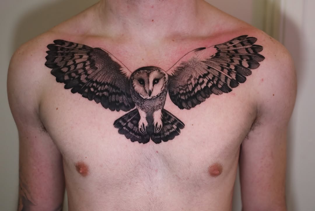 Tattoo by @strokin_dark — realism, black_and_grey