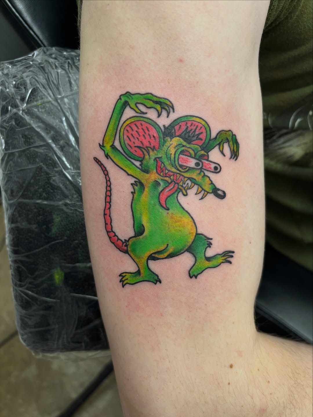 Tattoo by @ares_rhodestattoo — new_school
