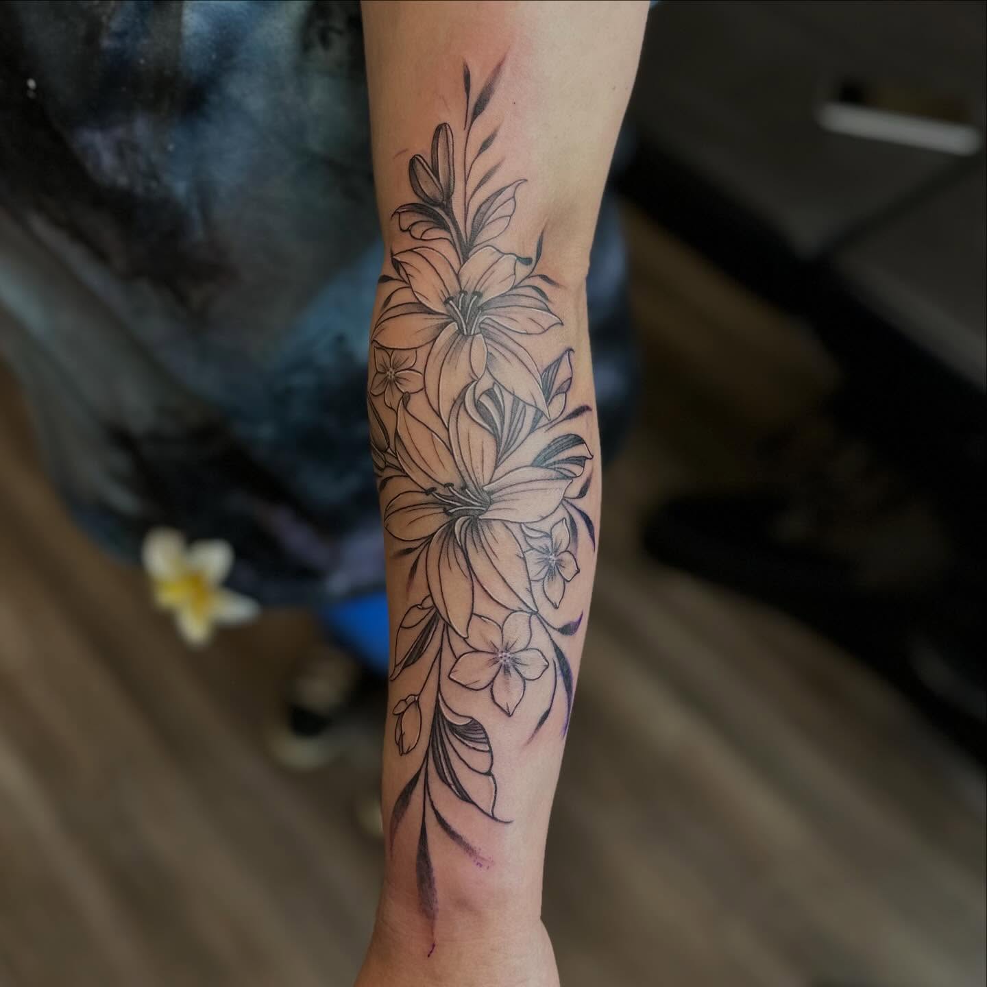 Tattoo by @_readyforink — black_and_grey