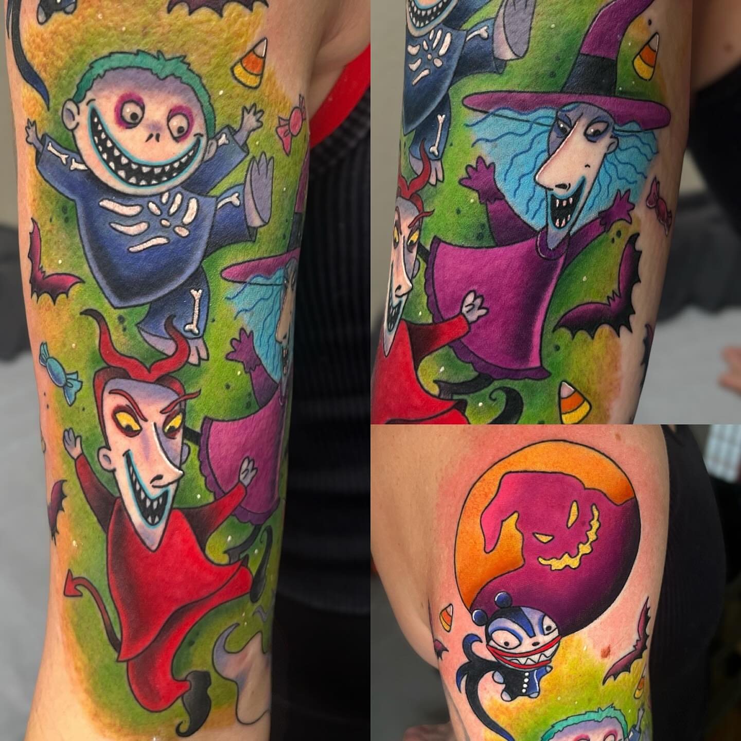Tattoo by @ickynickki — illustrative, dotwork
