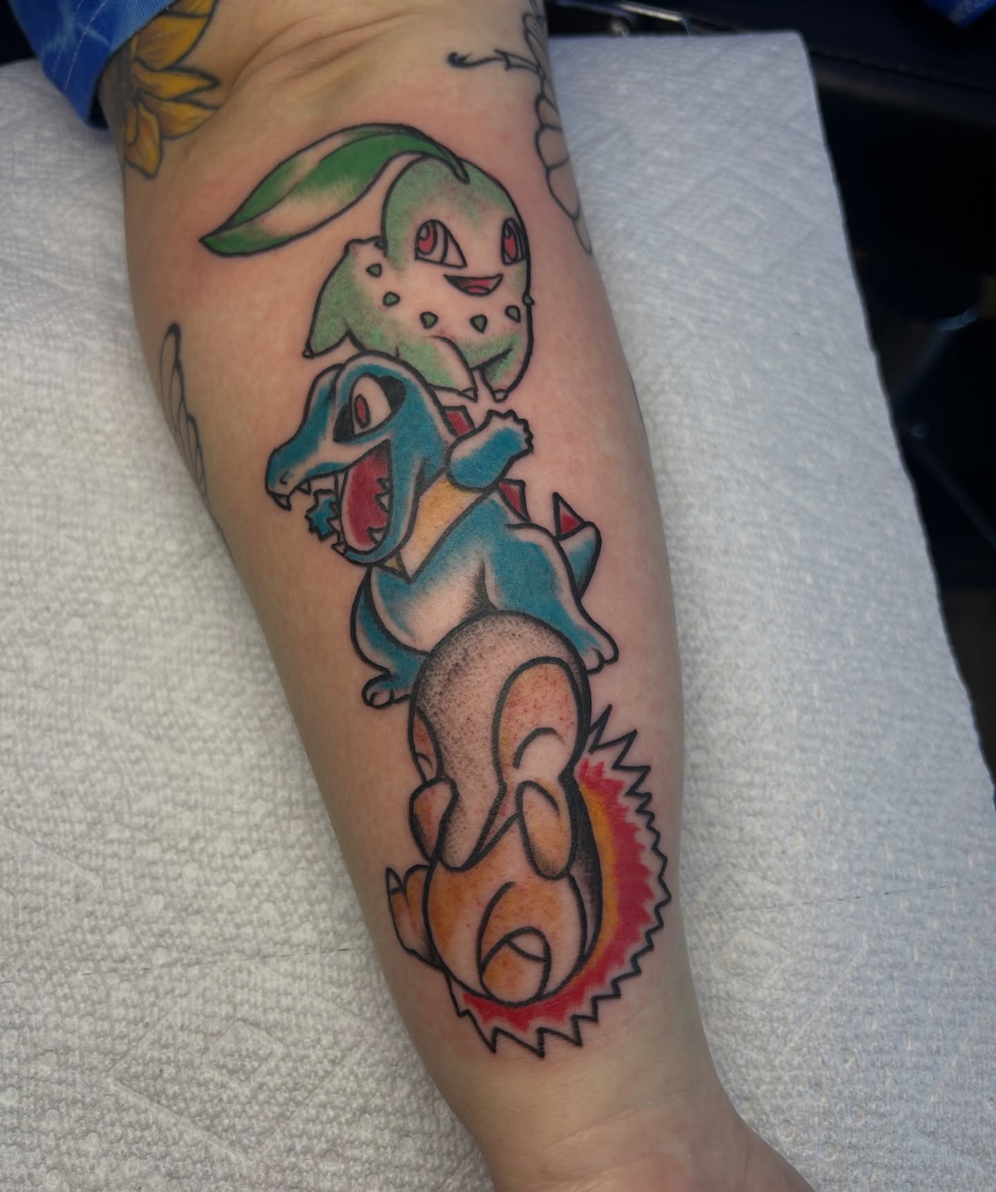 Tattoo by @yobeazytattoos — dotwork